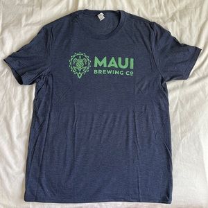 Maui Brewing Co short sleeve tshirt.